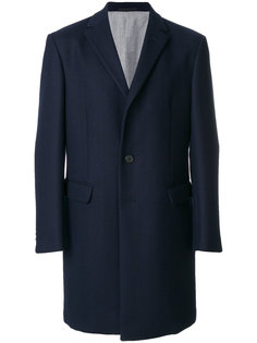 однобортное пальто Z Zegna
