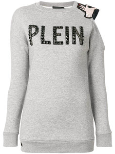 топ с открытыми плечами Love Philipp Plein