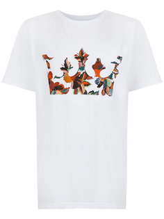 floral print T-shirt Osklen