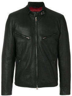 байкерская куртка кроя слим Stefania Frangista