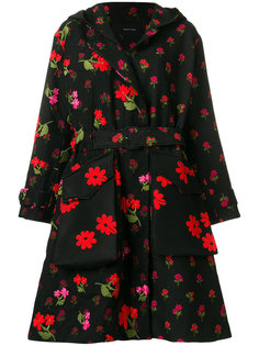 floral coat  Simone Rocha