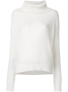 roll neck ribbed pullover Markus Lupfer