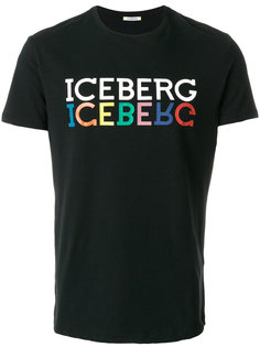 футболка с принтом логотипа Iceberg