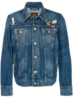 джинсовая куртка с потертой отделкой Vivienne Westwood Anglomania