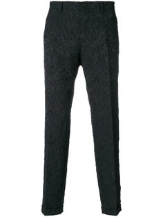 жаккардовые брюки Dolce &amp; Gabbana