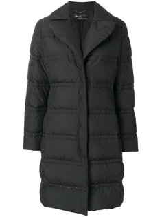 удлиненный пуховик Salvatore Ferragamo