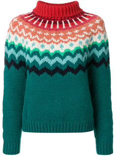 chunky Fair Isle jumper Anya Hindmarch