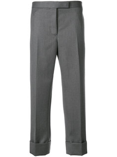 укороченные строгие брюки  Thom Browne