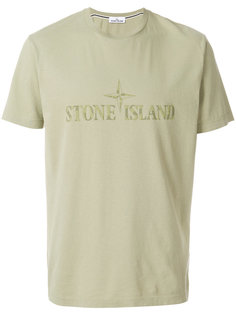 футболка с заплаткой с логотипом Stone Island