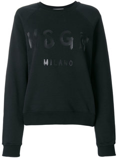 толстовка с логотипом  MSGM
