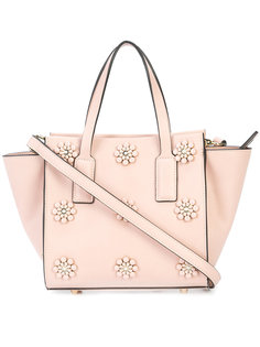 floral embellished shoulder bag Christian Siriano