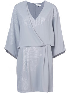 платье с мелким узором Halston Heritage