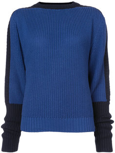 contrast sleeve jumper Preen By Thornton Bregazzi