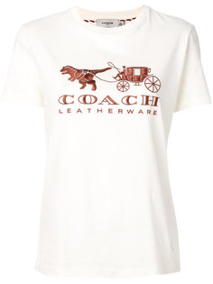 футболка с логотипом Coach
