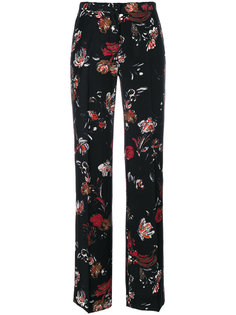 printed straight-leg trousers  Alberto Biani
