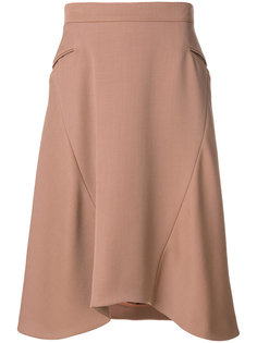 юбка с асимметричными панелями Nina Ricci