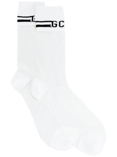 носки с логотипом Gcds