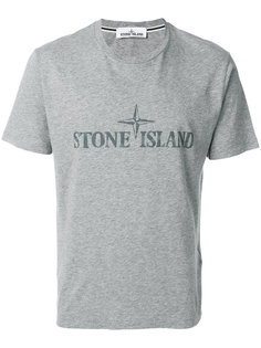 футболка с логотипом Stone Island