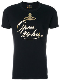 футболка с принтом-логотипом Vivienne Westwood Anglomania