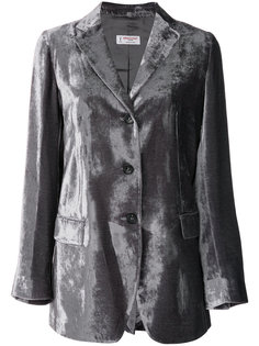 приталенный пиджак с металлическим отблеском Alberto Biani