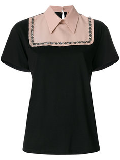 stylized collar top Nº21