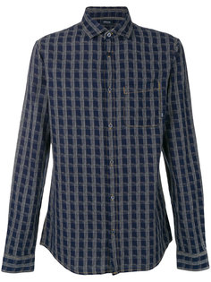 рубашка с мелким узором Armani Jeans
