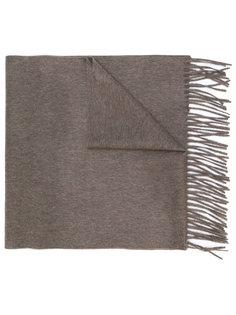 шарф с бахромой Canali
