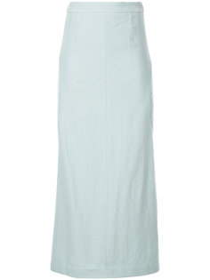 ribbed panel maxi skirt Undercover
