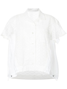 drawstring hem blouse Sacai