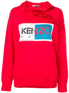 толстовка с логотипом и оборкой  Kenzo