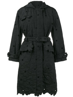 парка с фигурным краем и цветочным узором  Simone Rocha