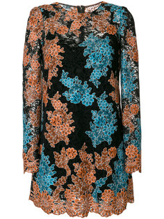 платье шифт с цветочным кружевом  Dolce &amp; Gabbana