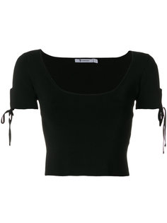укороченная футболка  T By Alexander Wang