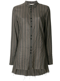 straight fit striped shirt Aleksandr Manamïs