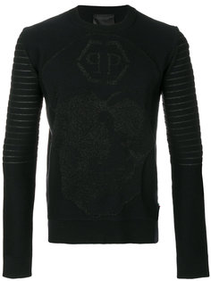 свитер в рубчик Philipp Plein