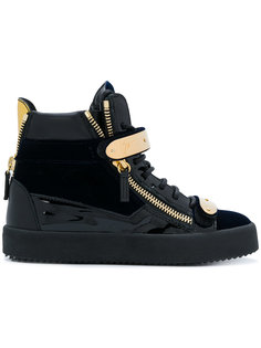 кроссовки с застежкой на липучки Cody Giuseppe Zanotti Design