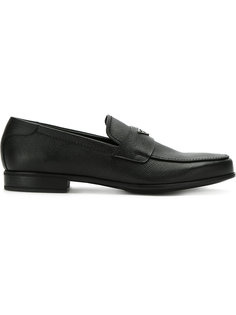 logo oxford shoes Prada