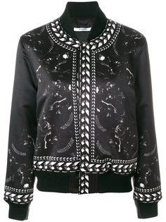 куртка-бомбер с принтом Panther Givenchy