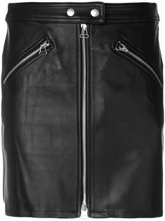 байкерская юбка на молнии Rag &amp; Bone /Jean