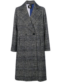 двубортное пальто в клетку Ps By Paul Smith