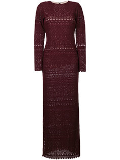 длинное кружевное платье  Alice+Olivia
