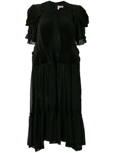 плиссированное платье  Comme Des Garçons