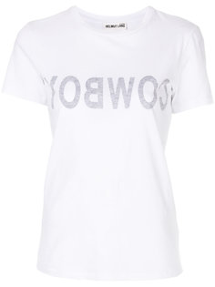 футболка с принтом Cowboy  Helmut Lang