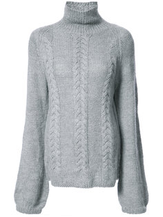 turtleneck knitted top Voz