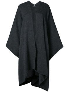 draped V-neck cape Voz