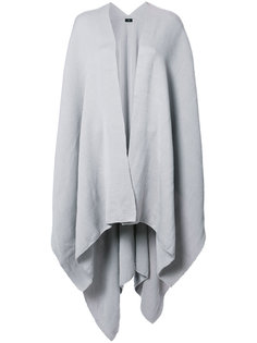 draped V-neck cape Voz