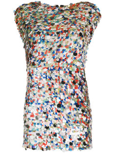 мини-платье с пайетками  Zambesi