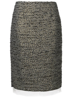 прямая двухслойная юбка Zambesi