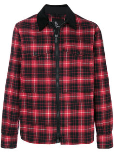 куртка в клетку Moncler Grenoble