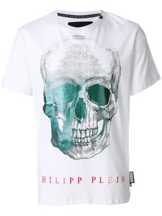 футболка с принтом черепа Philipp Plein
